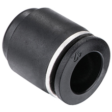 16mm push in tube O.D | 16mm push in tubing cap fitting