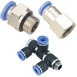 push in fittings with BSPP, G thread