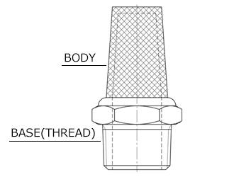 structure of pneumatic mufflers, silencer