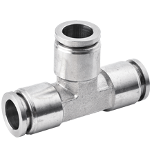 4mm union tee stainless steel 316 push in fittings