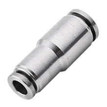 1/2 to 3/8 SS union connector reducer push-in fittings