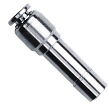 16mm to 12mm stainless steel 316 plug-in reducer push-in tube fittings