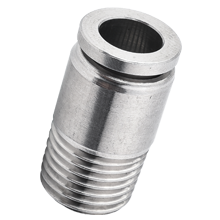 1/2 inch x R 1/2 hex socket head male connector stainless steel pneumatic air fittings