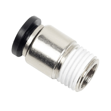 hexagon male connector,round male connector, push in fitting