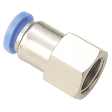 1/4" NPT Air Pneumatic Push in Fitting Straight Female Connector 8 mm 
