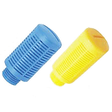 porous plastic silencer