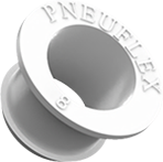 pneuflex gray oval push in fittings