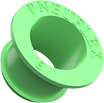 pneuflex green oval push in fittings